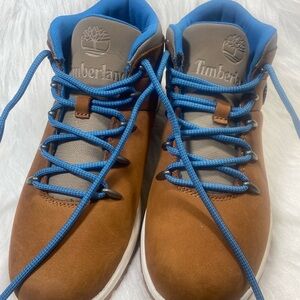 Timberland women spirit trekker mid hiking boots nubuck size 8
